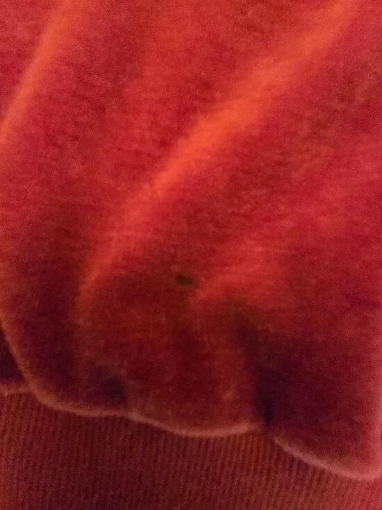 Vintage Sears JR Bazaar Rust Velour Pullover Sweatshirt - Picture 7 of 8